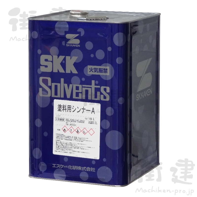 SK化研 塗料用シンナーA 16L/缶(16L): 材料 ｜ 街建プロ