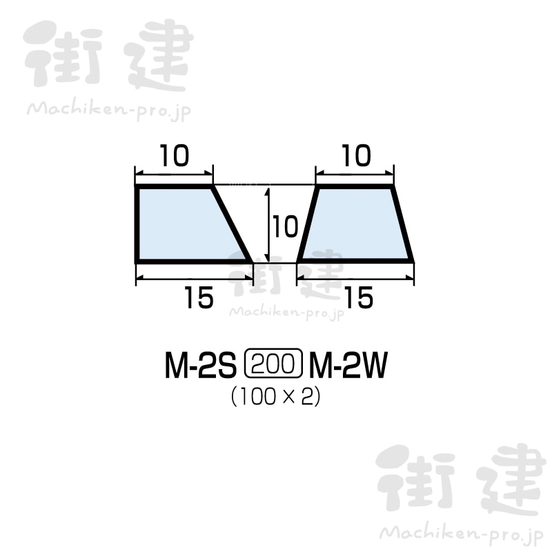 発泡目地棒 M-2S(M-2S): 材料 ｜ 街建プロ