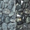 天然黒玉石 (旧・那智石) 中 30-40ｍｍ 20kg／袋 日本玉石